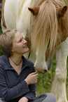 woman with Irish Tinker