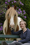 woman with Irish Tinker