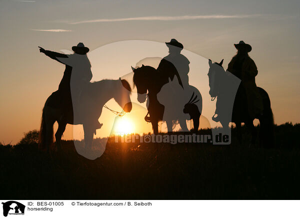 Westernreiter / horseriding / BES-01005