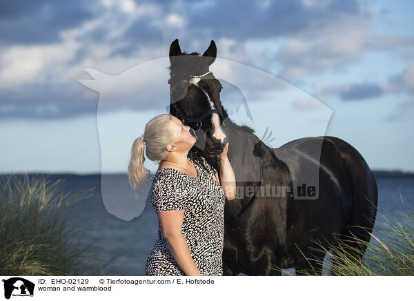 Frau und Warmblut / woman and warmblood / EHO-02129
