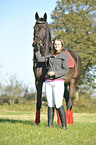 woman with warmblood