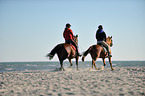 riders at the beach