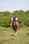 girl rides Horse