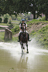 woman rides Horse