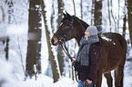 woman with warmblood