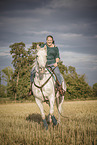 woman with warmblood