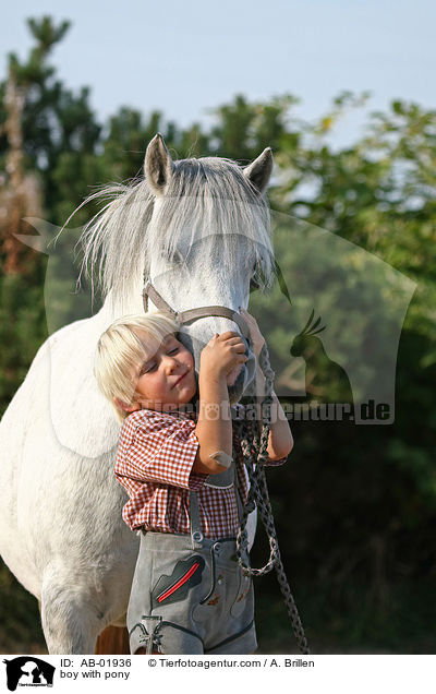boy with pony / AB-01936