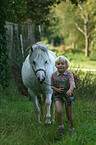 boy with pony