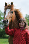 girl with pony