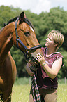 woman and horse