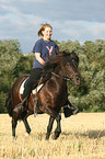 riding a gaited horse