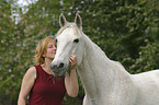 woman with horse