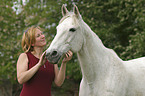 woman with horse