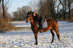 woman with horse