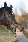 woman with horse