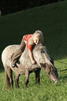 girl with pony
