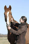 woman with horse