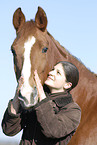 woman with horse