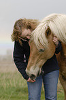 woman with horse