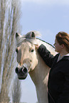 woman with horse