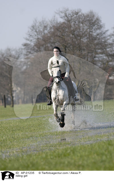 Freizeitreiten / riding girl / AP-01235