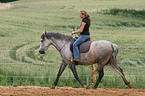 riding woman