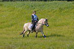 riding woman