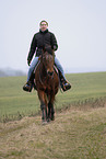 riding woman