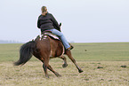 riding woman