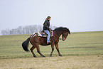 riding woman