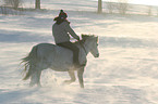 riding woman