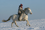 riding woman