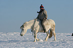 riding woman