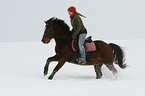 riding in snow