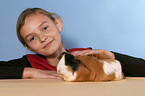 guinea pig & young girl