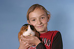 guinea pig & young girl