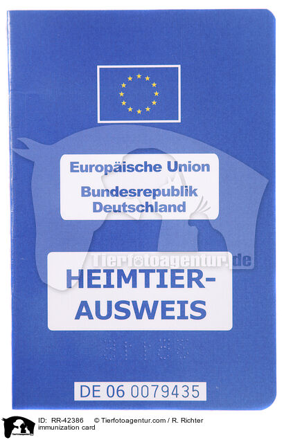 immunization card / RR-42386